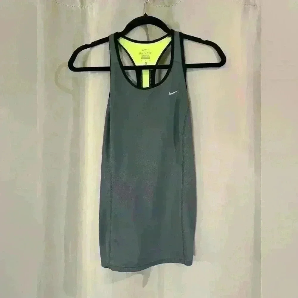 Women’s Gray Nike Workout Top
